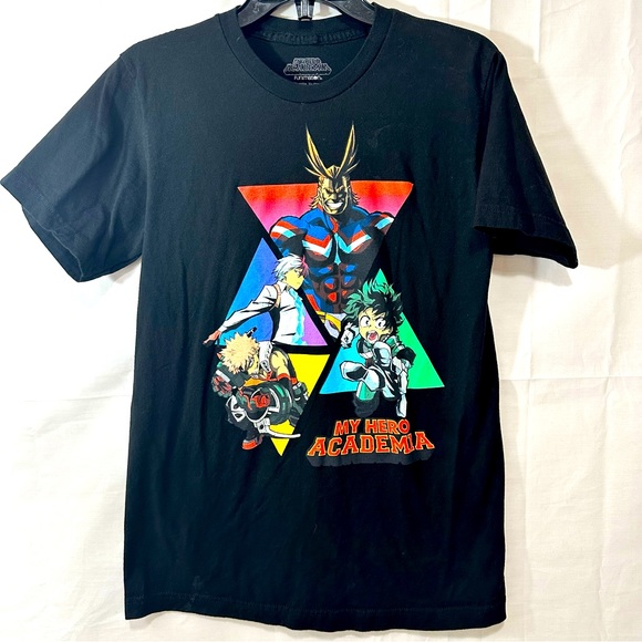 Funimation Men My Hero Academia Medium Short Sleeve T-Shirt - Picture 1 of 4